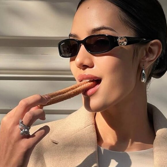 ?️ New Gucci GG1661S 005 Sunglasses - Green Frame, Green Lenses main image 7
